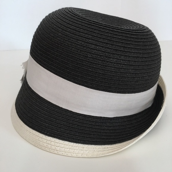 Vintage 1980’s Toucan Art Deco Retro Black Bow Flapper Cloche Derby Hat - Picture 14 of 15